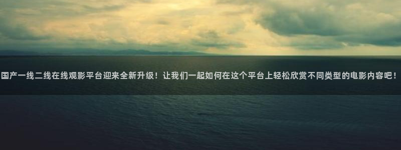 那片星空那片海回声